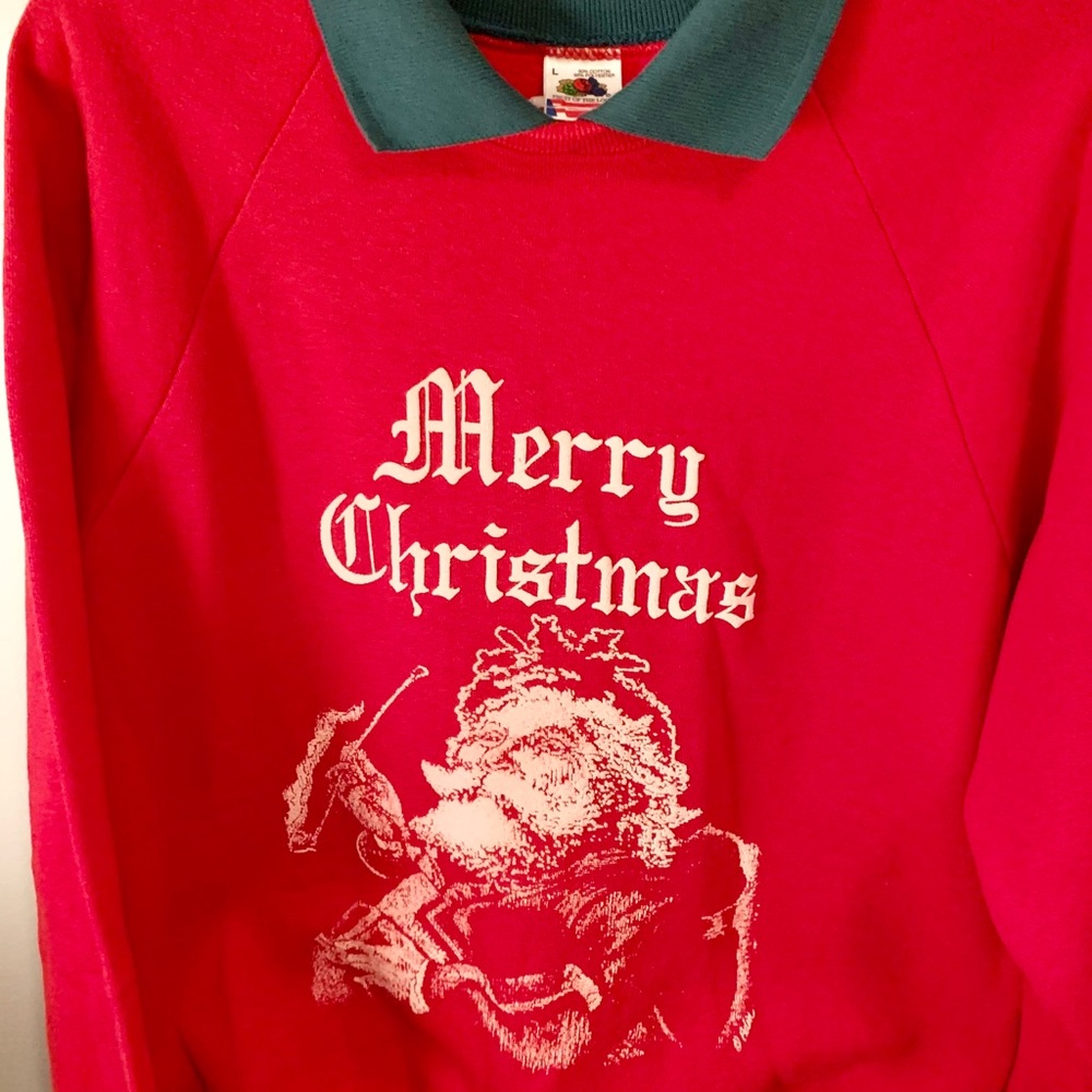 Vintage 1980s New Christmas Sweatshirt
